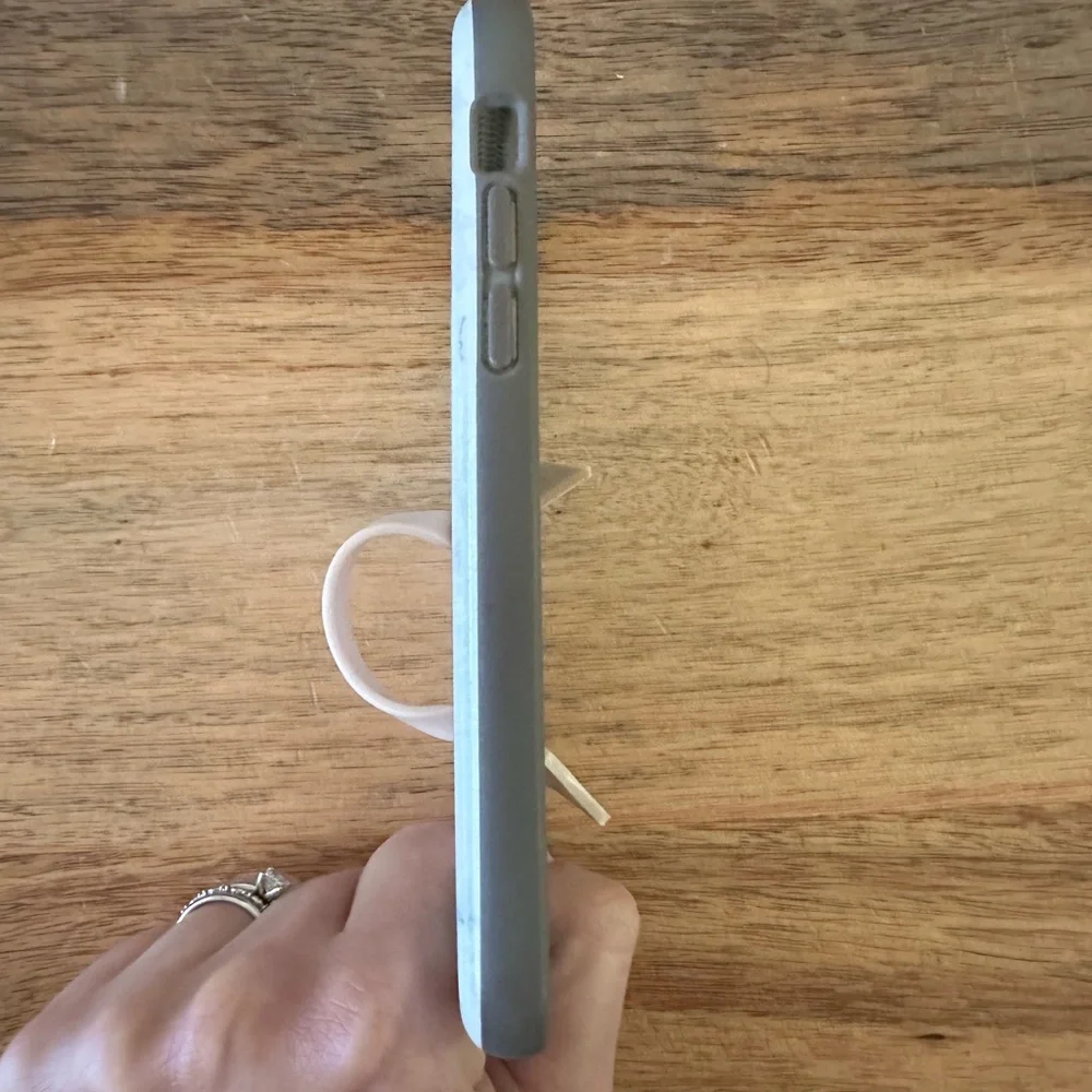Marble White Loopy iPhone 11 Pro Case with Loop Handle